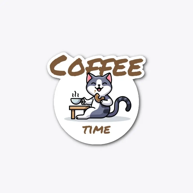 Cat Mimi | coffee time